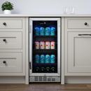 Edgestar Stainless Steel 15 in. 5.23 cu. ft. Beverage Cooler 