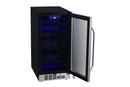 Edgestar Stainless Steel 15 in. 5.23 cu. ft. Beverage Cooler 