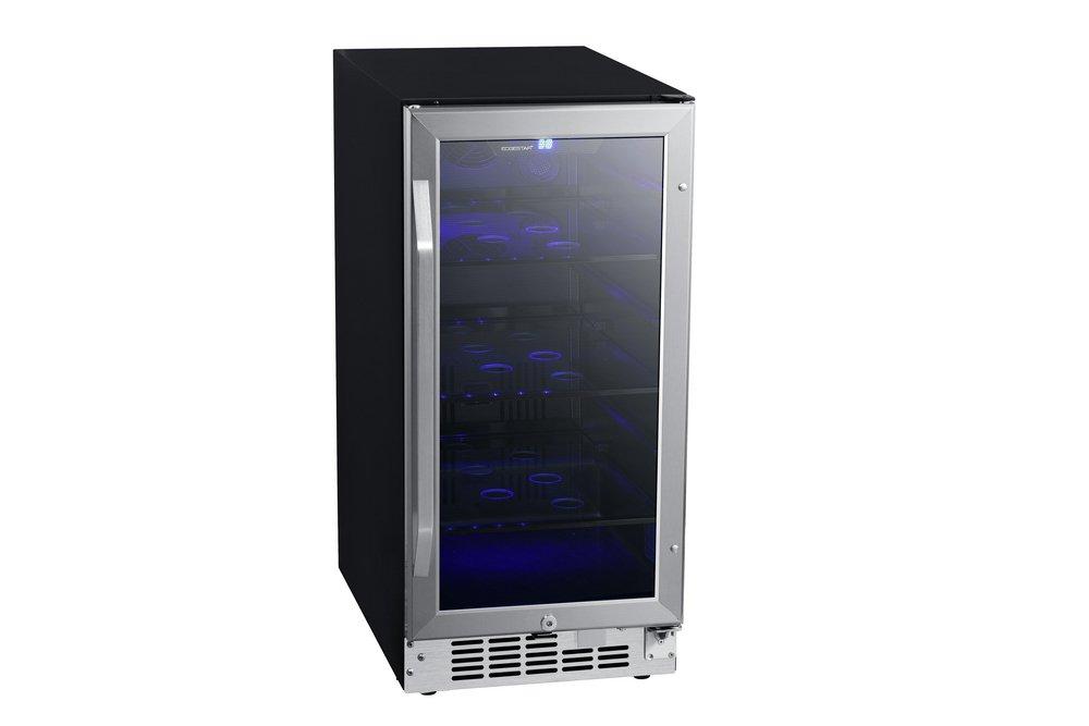 Edgestar Stainless Steel 15 in. 5.23 cu. ft. Beverage Cooler 