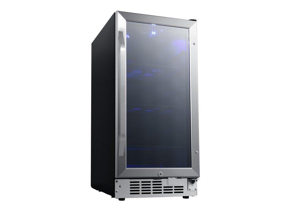 Edgestar Stainless Steel 15 in. 5.23 cu. ft. Beverage Cooler 