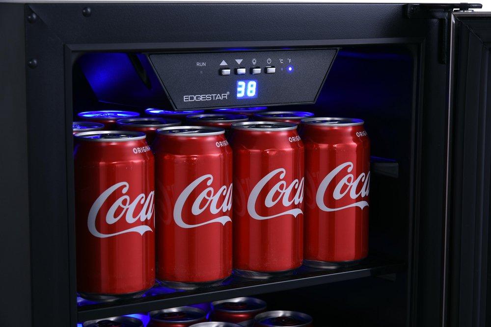 Edgestar Stainless Steel 15 in. 5.23 cu. ft. Beverage Cooler 