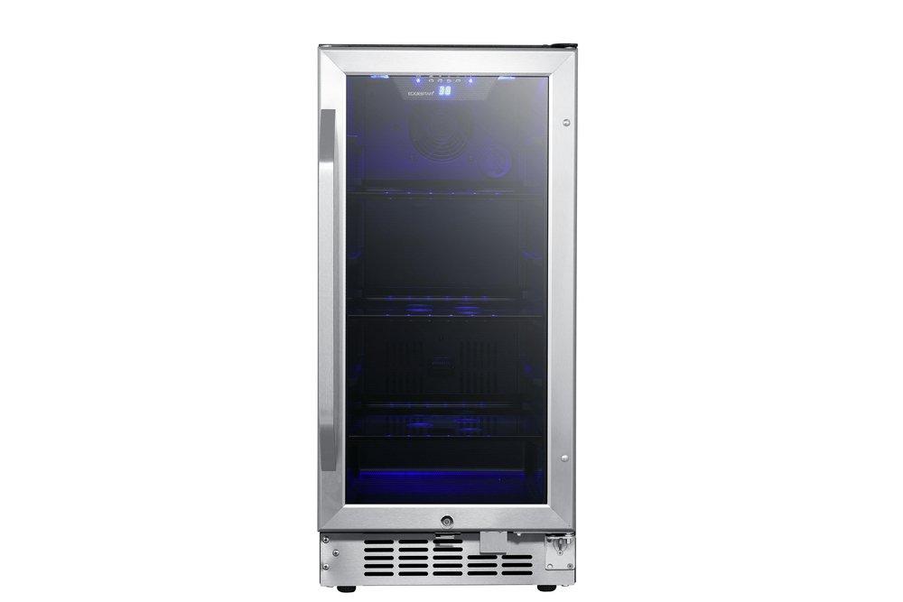 Edgestar Stainless Steel 15 in. 5.23 cu. ft. Beverage Cooler 