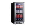 Edgestar Stainless Steel 15 in. 5.23 cu. ft. Beverage Cooler 