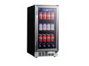 Edgestar Stainless Steel 15 in. 5.23 cu. ft. Beverage Cooler 