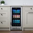 Edgestar Stainless Steel 15 in. 5.23 cu. ft. Beverage Cooler 