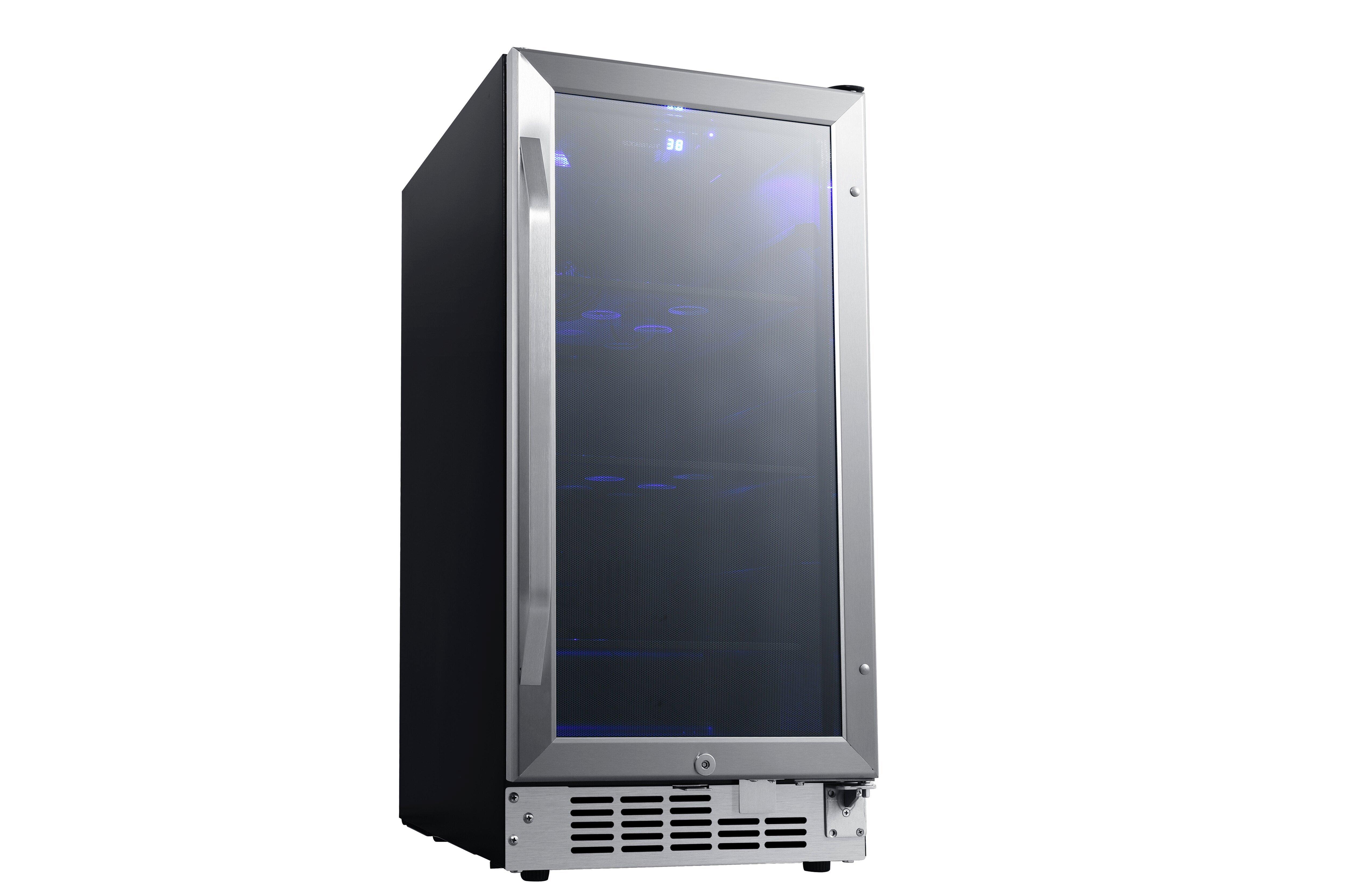 Edgestar Stainless Steel 15 in. 5.23 cu. ft. Beverage Cooler 
