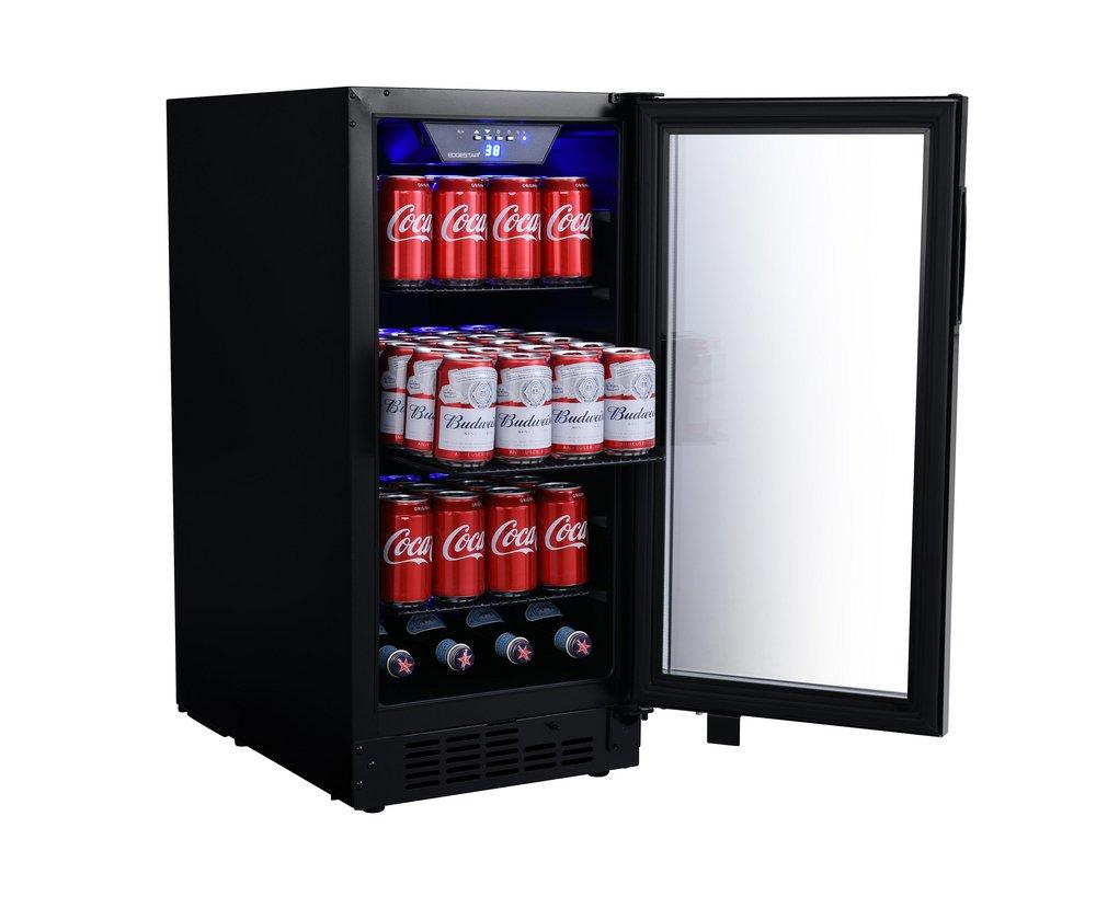 Edgestar Black 15 in. 5.2 cu. ft. Beverage Cooler 