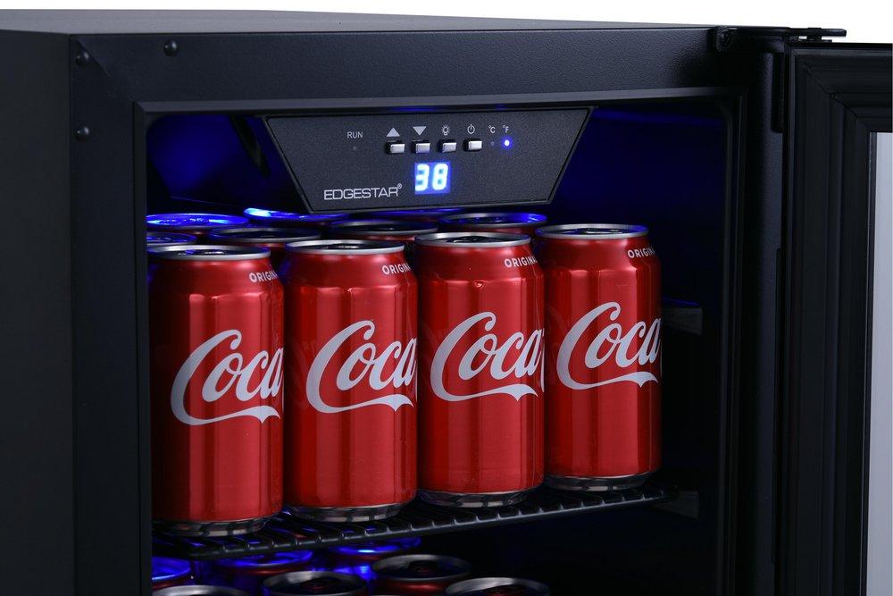 Edgestar Black 15 in. 5.2 cu. ft. Beverage Cooler 
