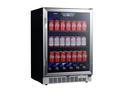 Edgestar Stainless Steel 23-1/2 in. 5.49 cu. ft. Beverage Cooler 
