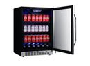 Edgestar Stainless Steel 23-1/2 in. 5.49 cu. ft. Beverage Cooler 