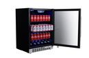 Edgestar Stainless Steel 23-1/2 in. 5.49 cu. ft. Beverage Cooler 