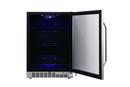 Edgestar Stainless Steel 23-1/2 in. 5.49 cu. ft. Beverage Cooler 