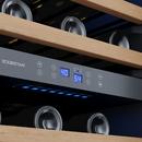 Edgestar Stainless Steel 19-3/8 in. 38 Bottles Wine Cooler 