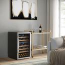Edgestar Stainless Steel 19-3/8 in. 38 Bottles Wine Cooler 