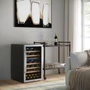 Edgestar Stainless Steel 19-3/8 in. 38 Bottles Wine Cooler 