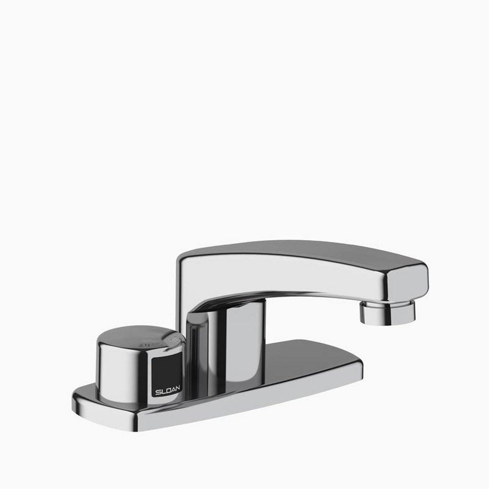 Sloan Valve Polished Chrome Deck Mount Service Faucet 
