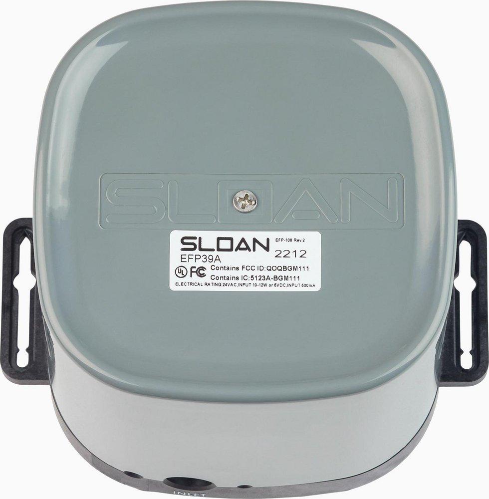 Sloan Polished Chrome 1-Hole 0.5 gpm Deck Mount Battery-powered Lavatory Faucet 