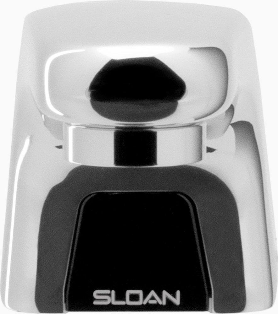 Sloan Polished Chrome 1-Hole 0.5 gpm Deck Mount Battery-powered Lavatory Faucet 