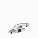 No Handle Touchless Deck Mount Service Faucet in Polished Chrome
