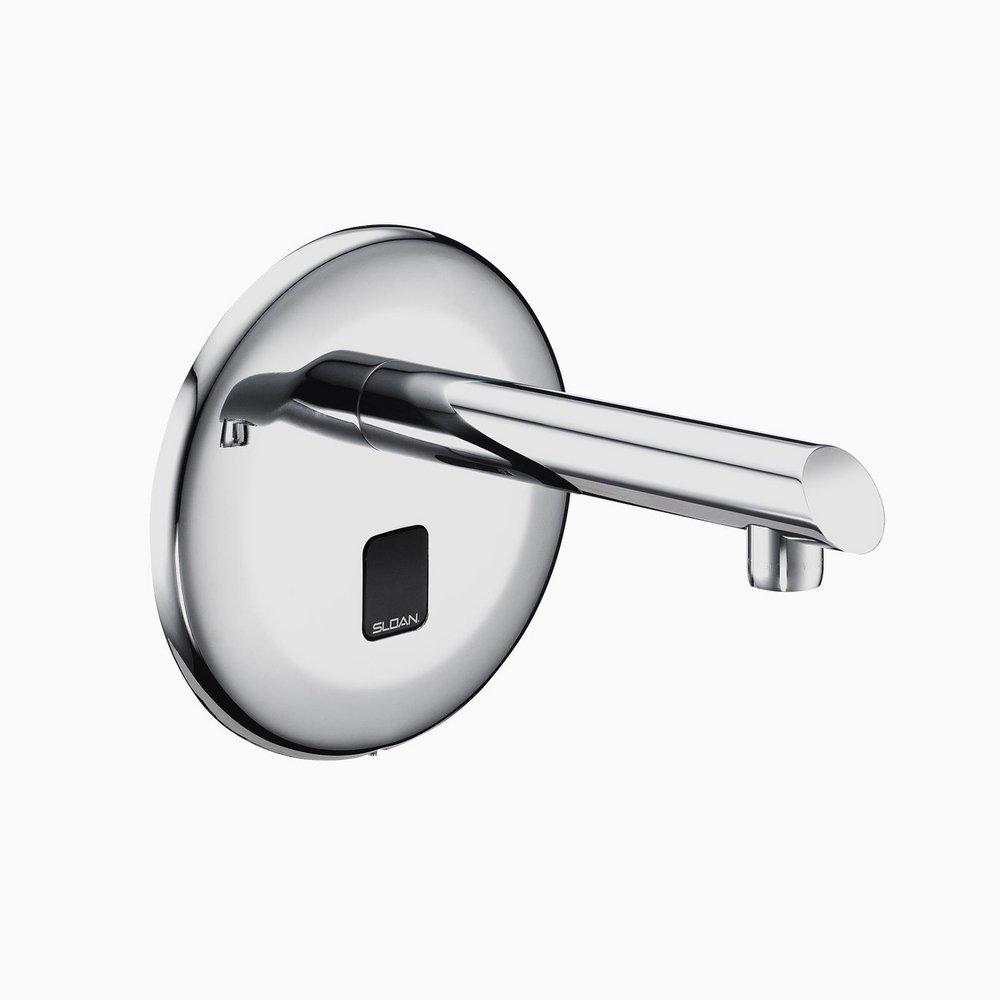 Sloan Valve Polished Chrome Wall Mount Service Faucet 