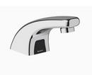 0.5 gpm Plug In Sensor Bathroom Sink Faucet with 4 in. Trim Plate & Back Check Tee in Polished Chrome