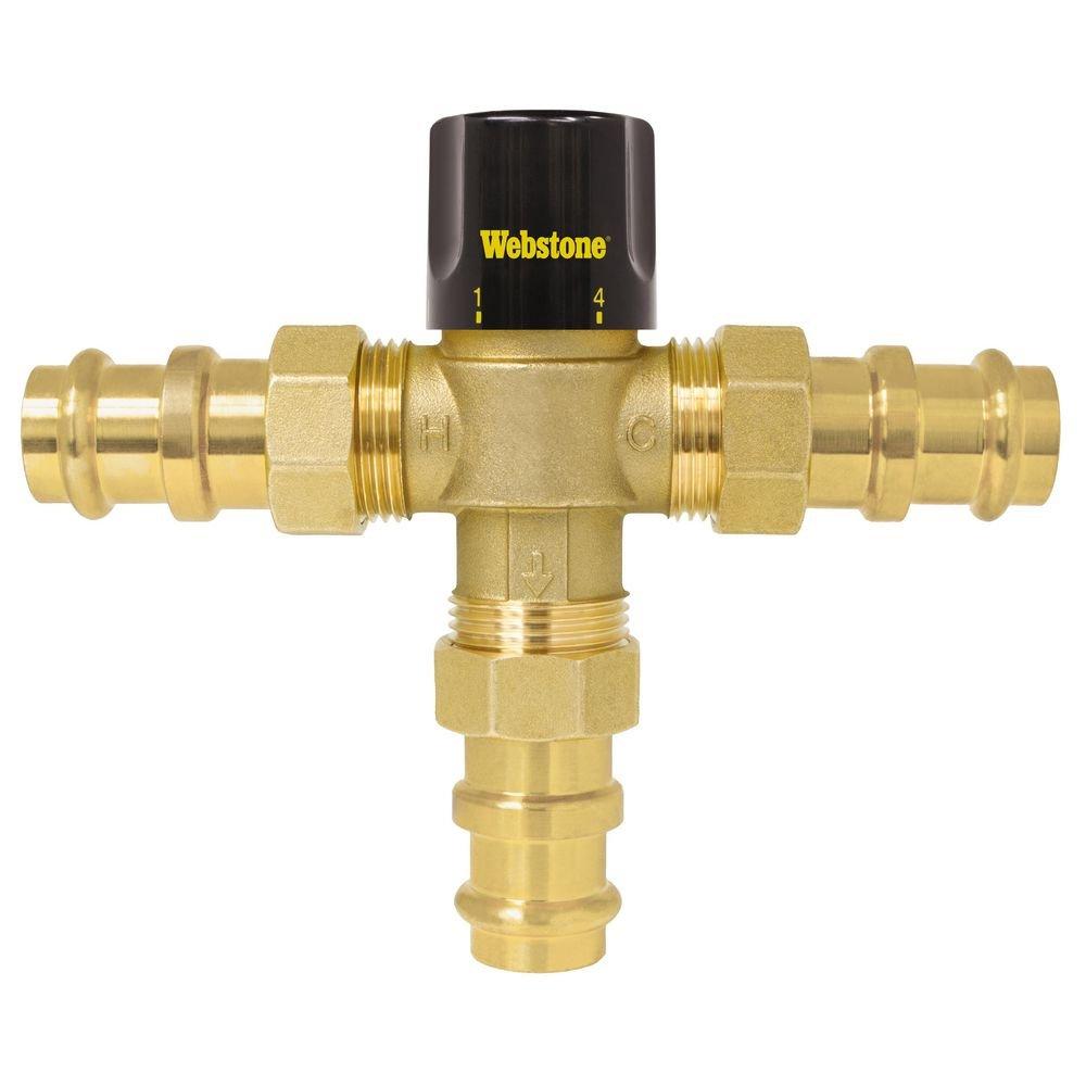 Webstone a brand of NIBCO Union Press Thermostatic Mixing Valve 