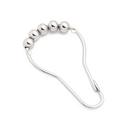 Signature Hardware Chrome Shower Curtain Rings (Pack of 24) 