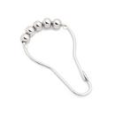 Shower Curtain Rings in Chrome (Pack of 24)