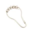 Signature Hardware Brushed Nickel Shower Curtain Rings (Pack of 24) 