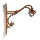 Signature Hardware Rust 7-1/2 in. Cast Iron Hanging Plant Bracket 