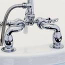 Signature Hardware Chrome 4 in. S-Type Deck Coupler 