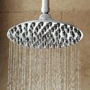 Single Function Rainfall Showerhead in Polished Chrome