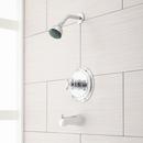 Single Handle Single Function Bathtub & Shower Faucet in Chrome