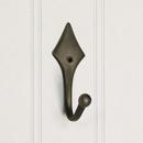 Signature Hardware Antique Brass Brass Single Coat Hook 