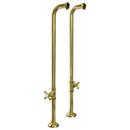 Signature Hardware Polished Brass *CVR* 34.5" HEAVY - DUTY FREESTAN TUB FILLER 