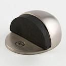 Signature Hardware Brushed Nickel 1 in. Brass Dome Door Stop 