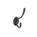 Signature Hardware Antique Brass Brass Double Hook 