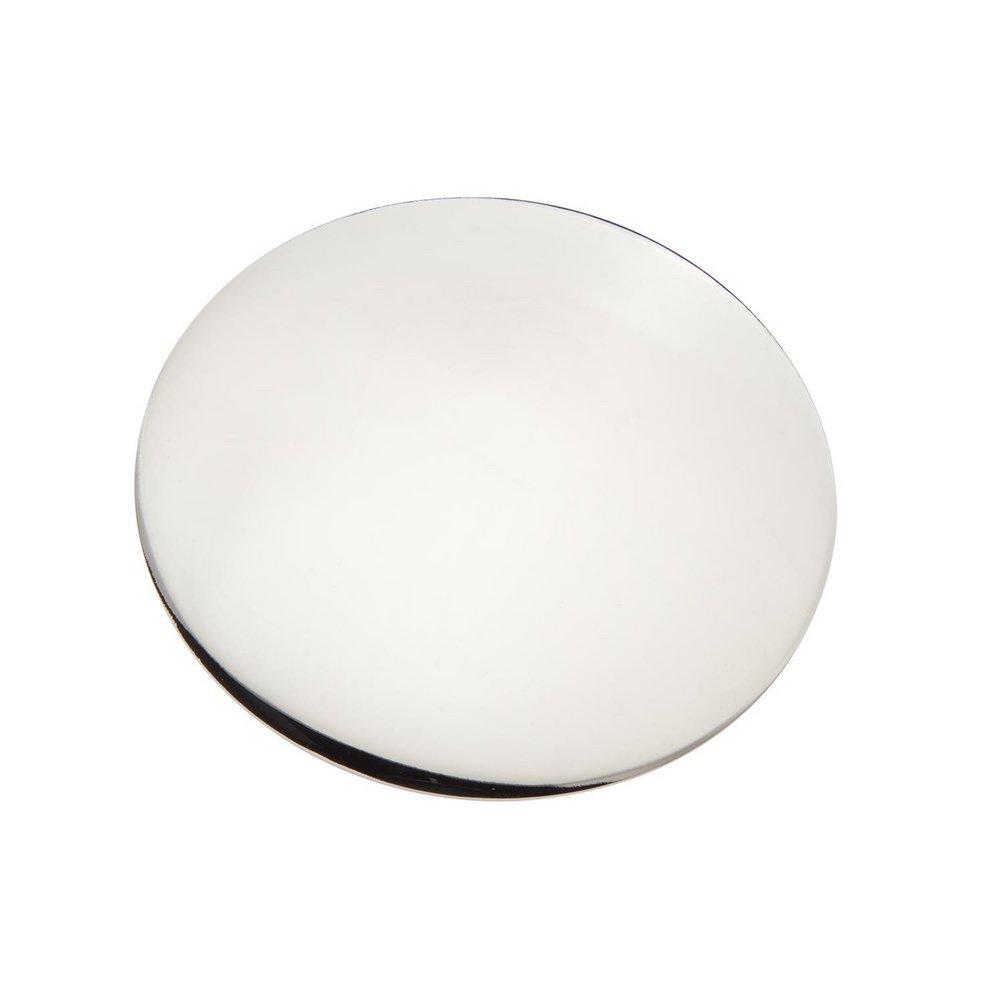 Signature Hardware Polished Nickel 2 in. Brass Faucet Hole Cover 