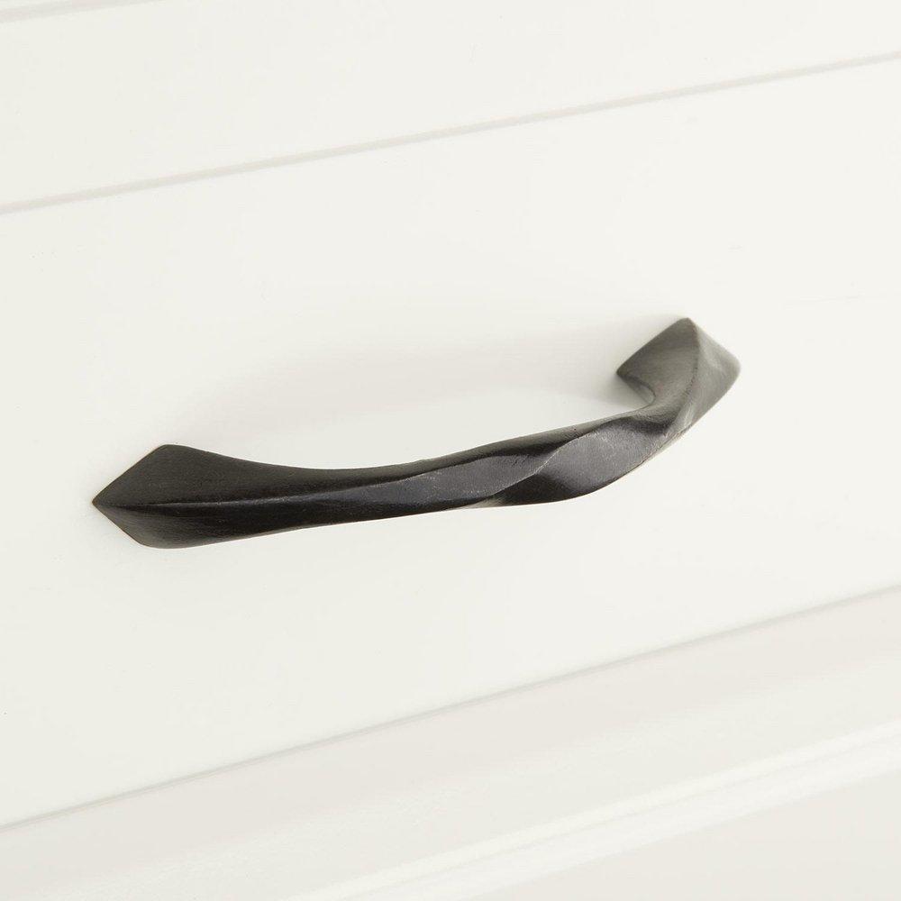 Signature Hardware Dark Bronze 5-1/8 in. Bronze Cabinet Pull 