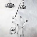Two Handle Shower System in Chrome