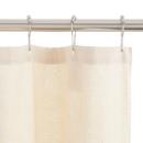 168 in. x 70 in. Cotton Shower Curtain in Natural