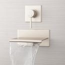 Signature Hardware Brushed Nickel Single Handle Wall Mount Filler 