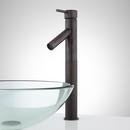 Single Handle Vessel Filler Bathroom Sink Faucet in Dark Antique Bronze