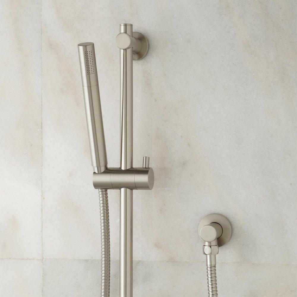 Signature Hardware Brushed Nickel TOSCA THERMOSTATIC SHOWER SYSTEM WI 