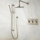 Signature Hardware Brushed Nickel TOSCA THERMOSTATIC SHOWER SYSTEM WI 