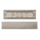 13-1/8 x 3-3/4 in. Solid Cast Brass Letters Mail Slot in Polished Brass