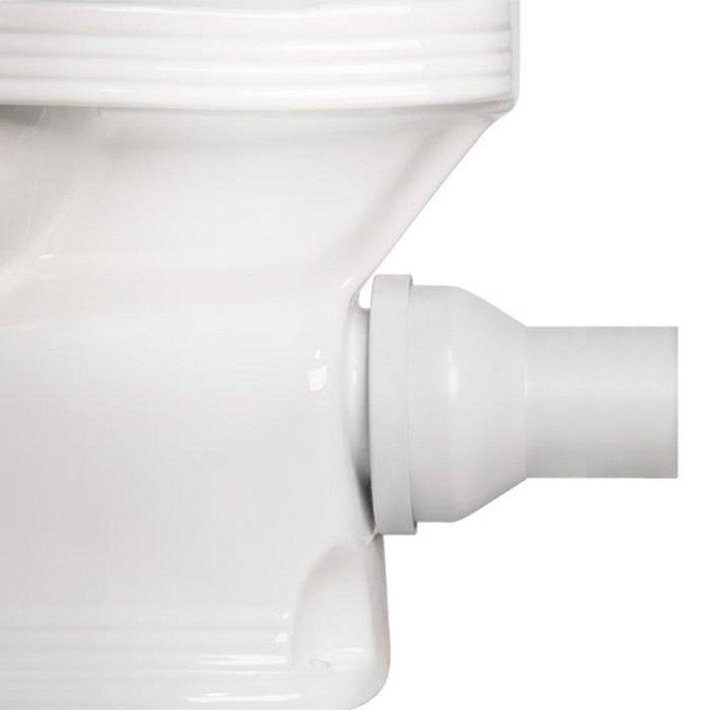 Signature Hardware White 1.6 gpf Round Two Piece Toilet 