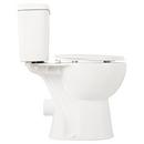 Signature Hardware White 1.6 gpf Round Two Piece Toilet 