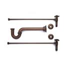 Bathroom Trim Kit with Extra Long P-trap in Oil Rubbed Bronze