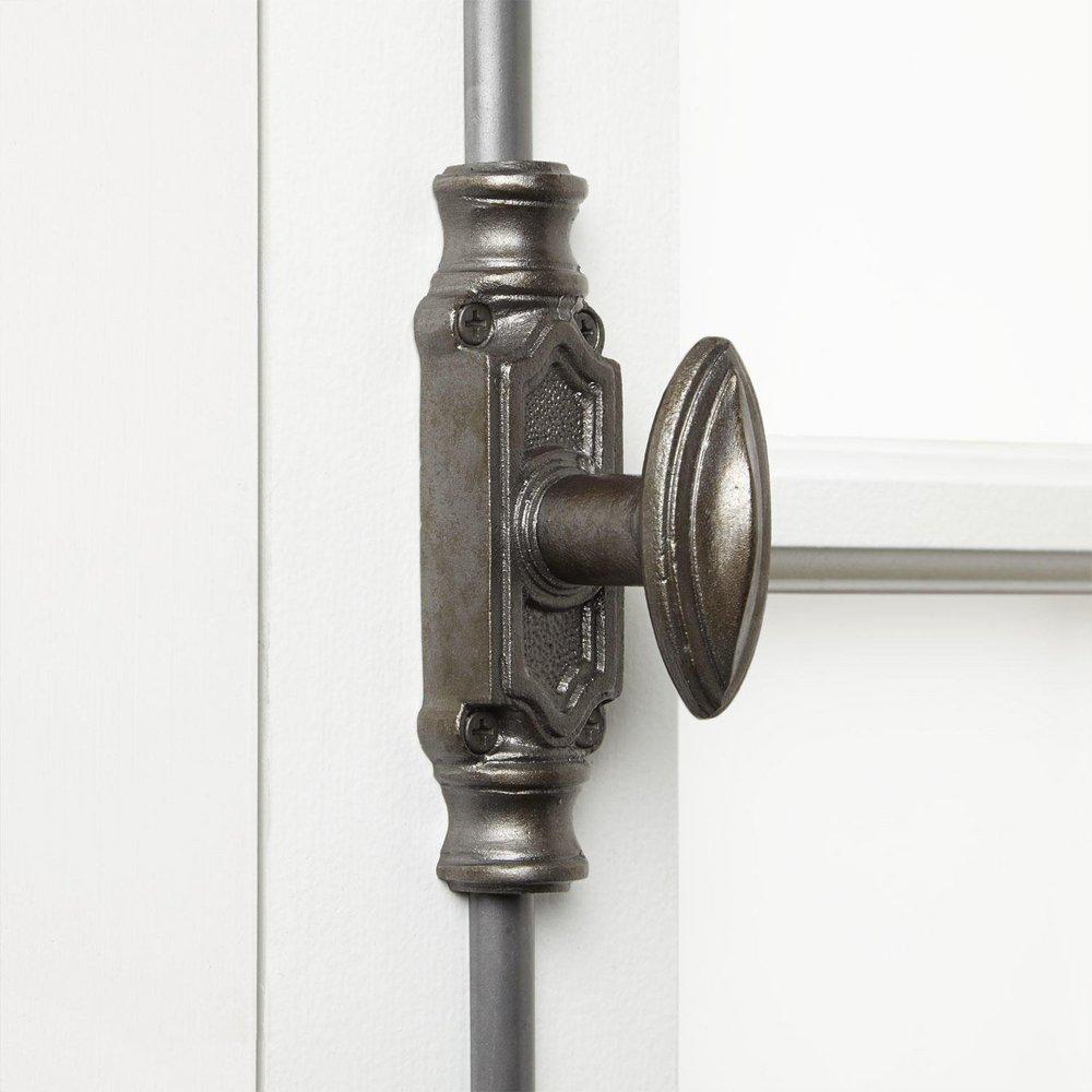 Signature Hardware BARCHESKI IRON WINDOW CREMONE BOLT 